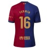 Camiseta de fútbol FC Barcelona Fermin 16 Primera Equipación 2024-25 - Hombre